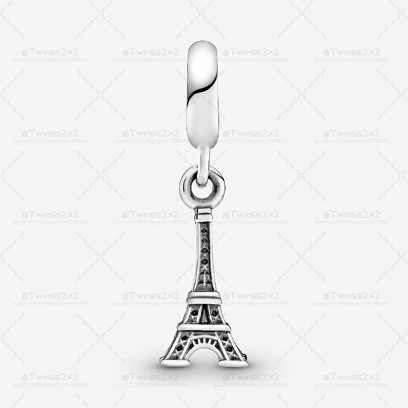Pandora Paris Eiffel Tower Dangle Charm - Picture 2 of 5